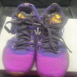 Nike Purple and Pink Sneakers